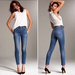 Denim Forum The Yoko High Rise Slim 30L Size 27